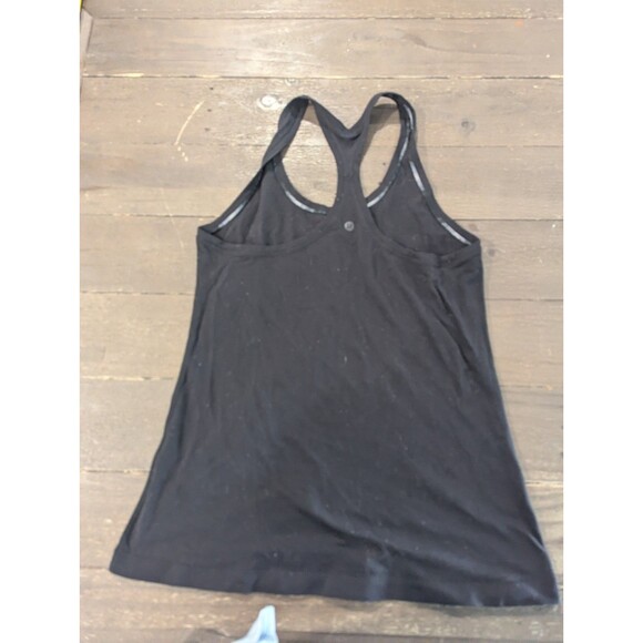 Lululemon Womens Size L Black Tank Top Active Shirt Sleeveless Solid Casual - Picture 2 of 5